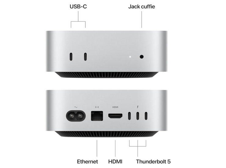 Mac Mini computer desktop con chip M4 Pro - Agemobile.com