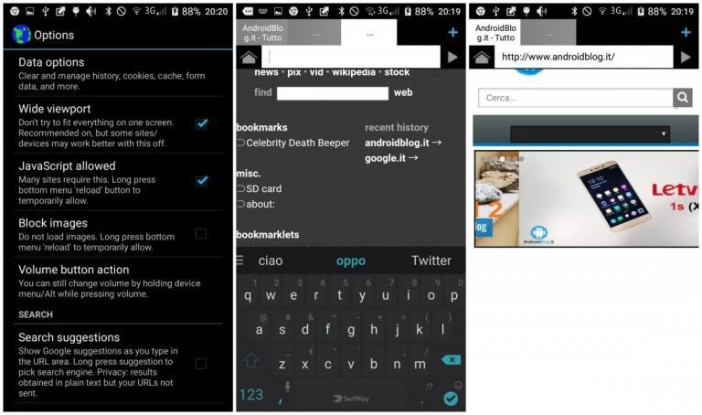 Naked Browser Un Browser Per Android Molto Minimalista Agemobile