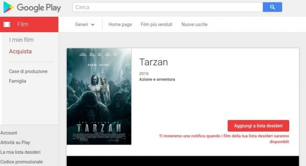 Tarzan   Film su Google Play