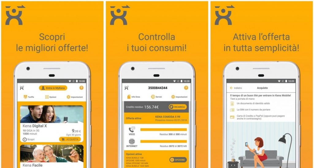 Kena Mobile: 200 GB in regalo per 60 giorni su tutte le nuove offerte