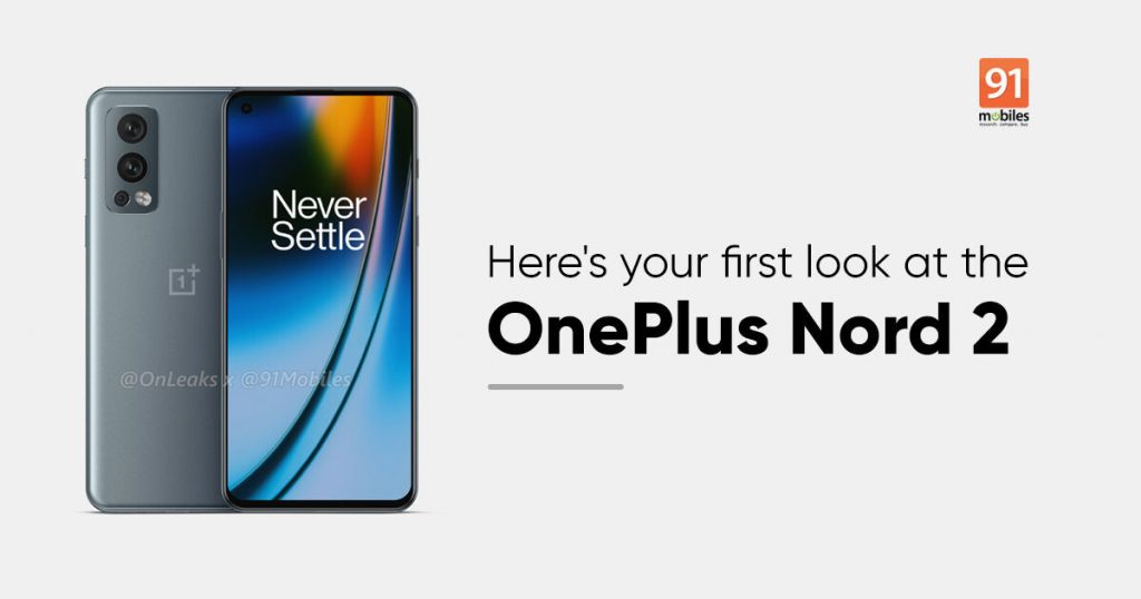 OnePlus Nord 2 si mostra in un video render