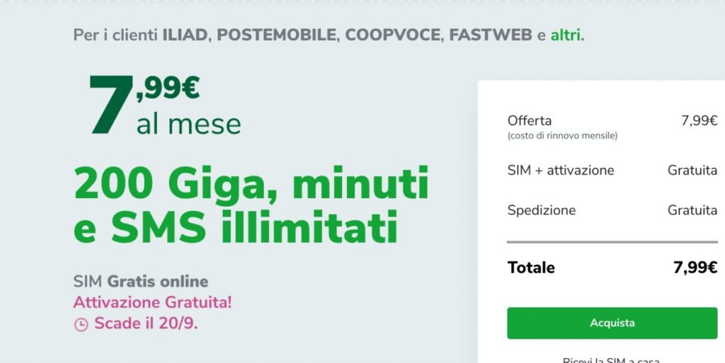 Very Mobile ripropone Very Flash 7,99: minuti ed sms illimitati + 200 GB a 7,99 euro