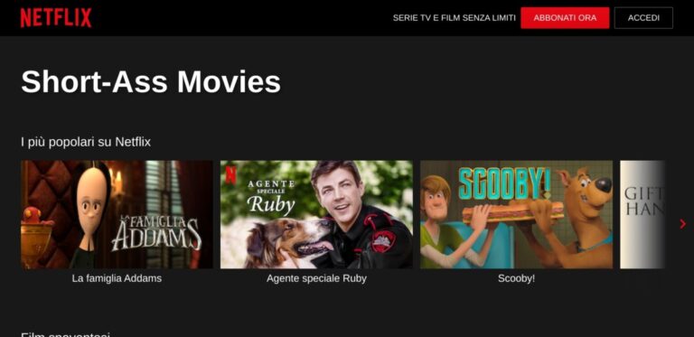 netflix short Us Movies