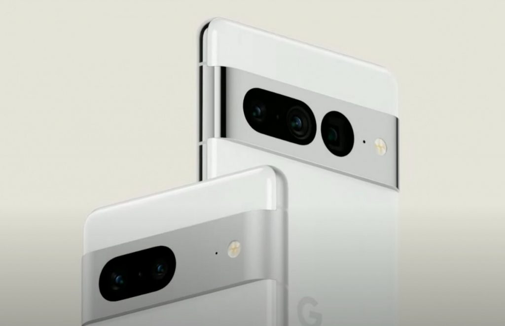 Pixel 7 e Pixel 7 Pro si mostrano in un video leak