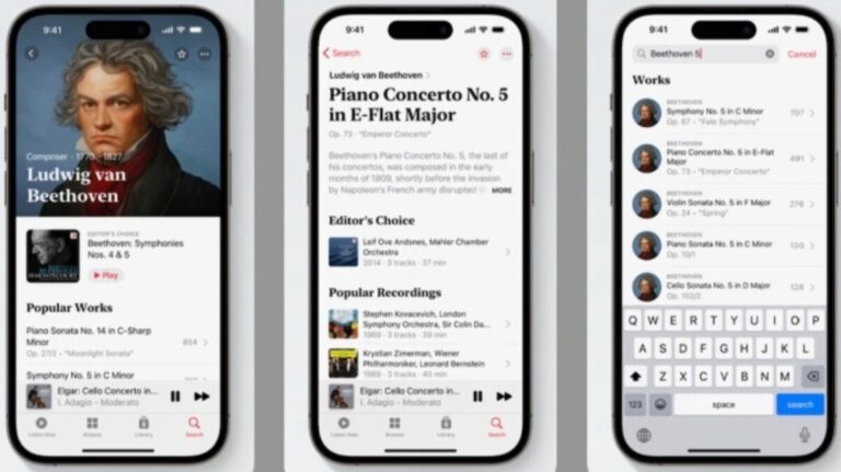 apple musical classical