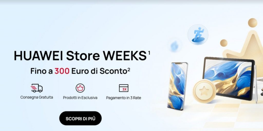 Promozione Huawei Week: sconti fino al 1° maggio 2023