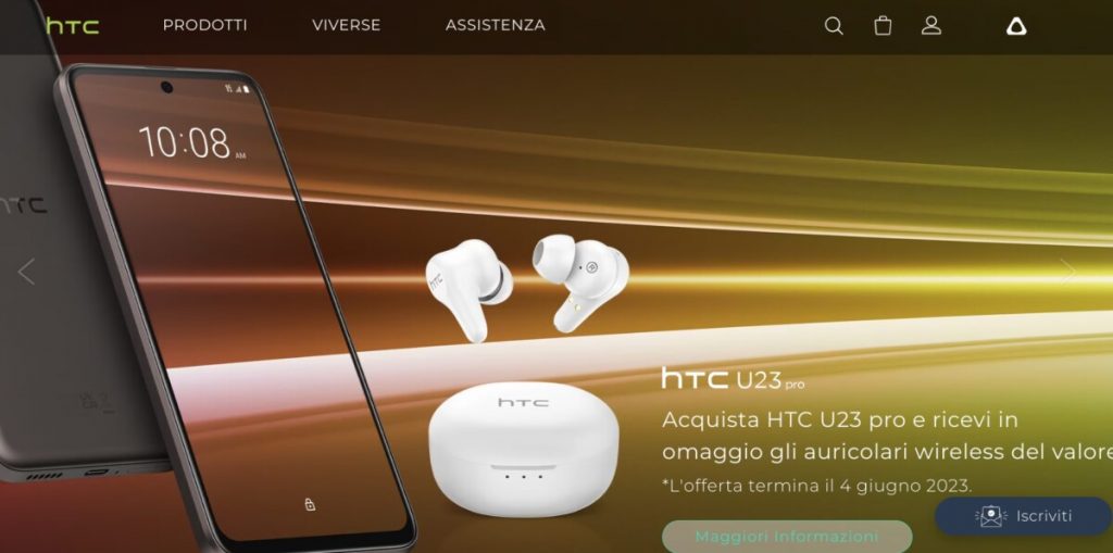 HTC U23 Pro ufficiale: disponibile al preordine in Italia