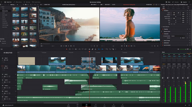 DaVinci Resolve 19 disponibile ufficialmente per Windows, macOS, Linux e Windows on ARM